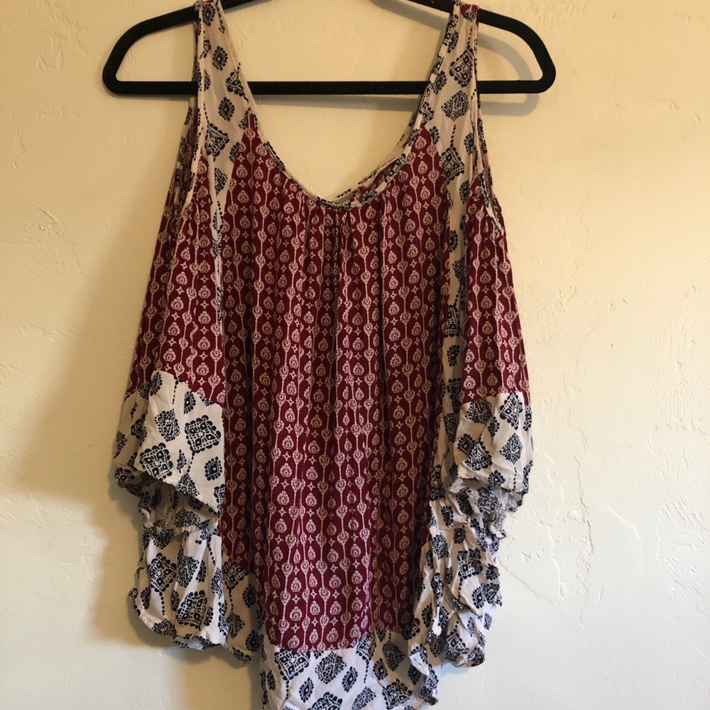 Boho off the shoulder top